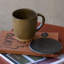 Arenito Handmade Eco Gres Amarela Appetizer Plate-267834897