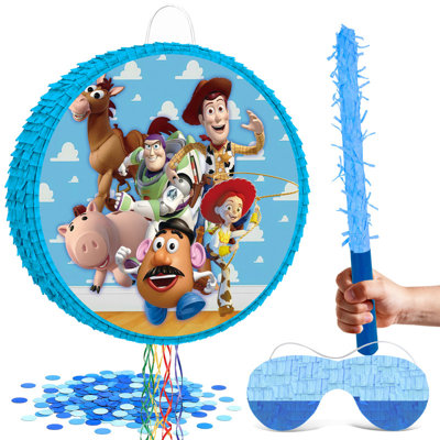 Ensemble de 4 décorations Pinata pour enfants, Toy Story