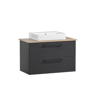 Agila Single Bathroom Vanity with Vessel Basin