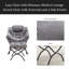 Fauteuil Lazy avec repose-pieds, fauteuil d'appoint moderne-736452322