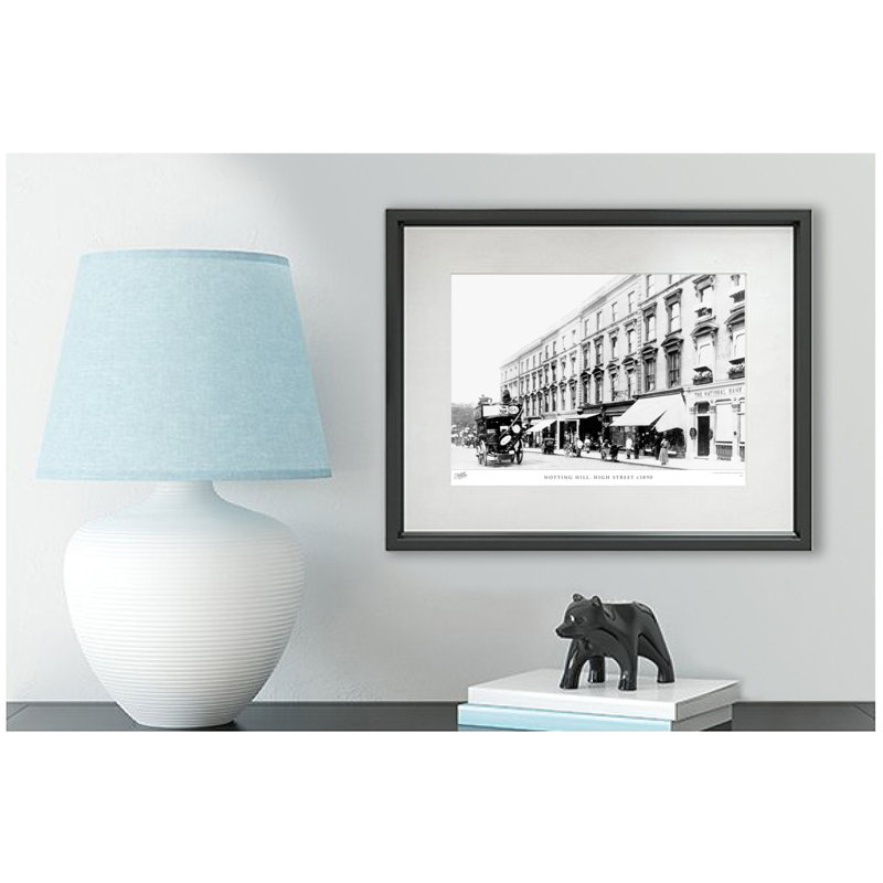 Notting Hill, High Street C1890 by Francis Frith - Single Picture Frame Print, 45cm H x 60cm W x 2.3cm D