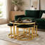 Tempered Glass Top Nesting Coffee Table-533981717