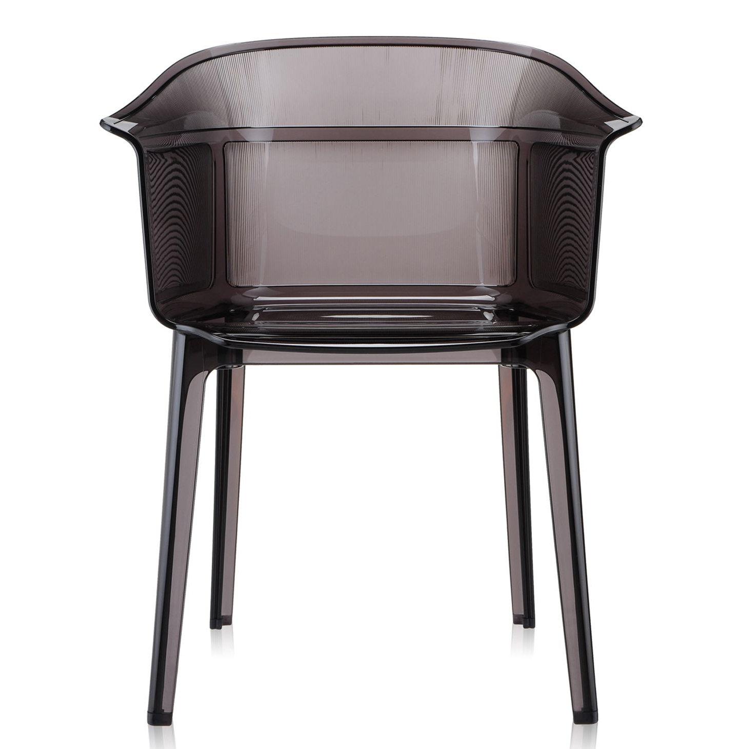 Papyrus Dining Armchair, Smoke Brown