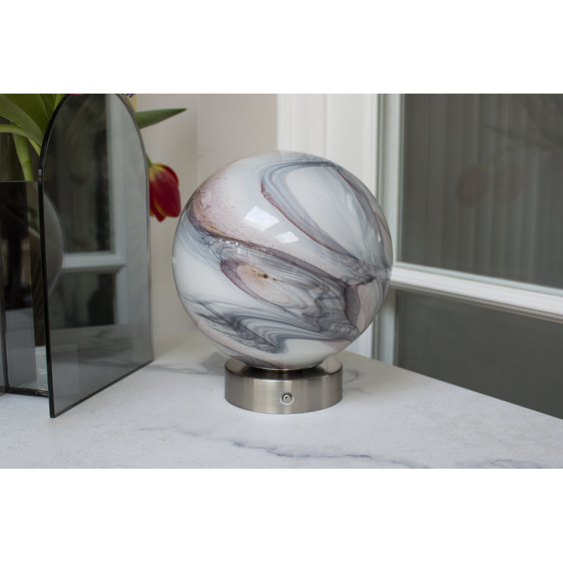 Cherill Glass USB Globe Lamp