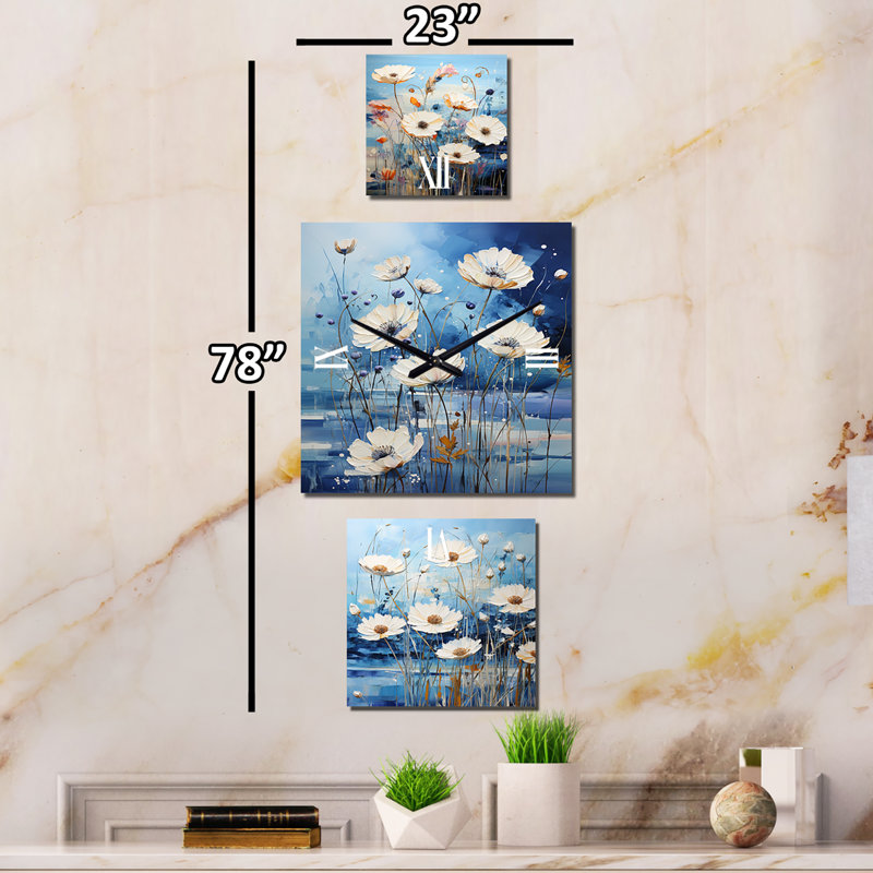 Cazden Metal Wall Clock