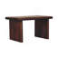 Table basse en bois Rio, brun foncé