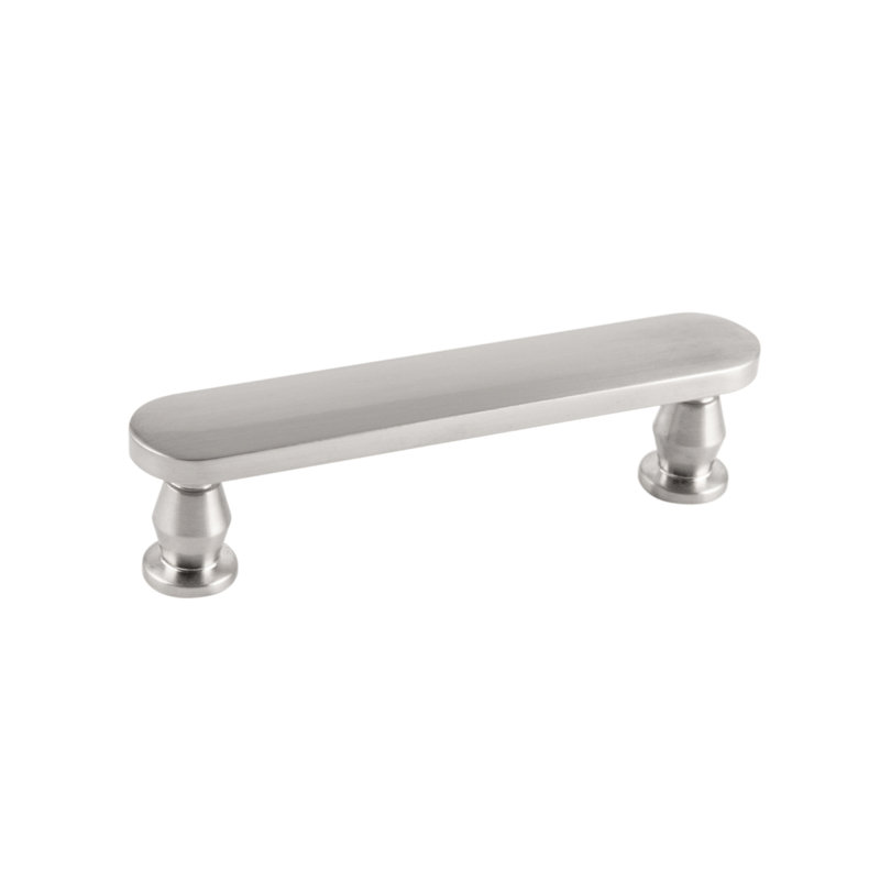 Poignée barre 3 3/4 po Anders, Nickel satiné, 3.75