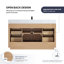 Meuble-lavabo simple 60 po Cloverfield-93496142-93496143