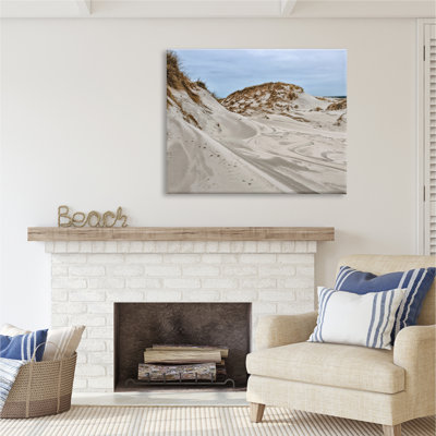 "Stupell Industries Coastal Sand Dunes", reproduction d'art sur toile par Lil 'Rue