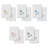  100% Turkish Cotton WILD BRANCH Scallop 2PC Embellished Hand Towel Set-1891885233-1891911491