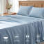 Ensemble de draps unis en microfibre Coolmax-134034534-134034539