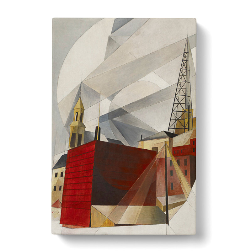 Lancaster by Charles Demuth - Wrapped Canvas Print, 76cm H x 50cm W x 3cm D