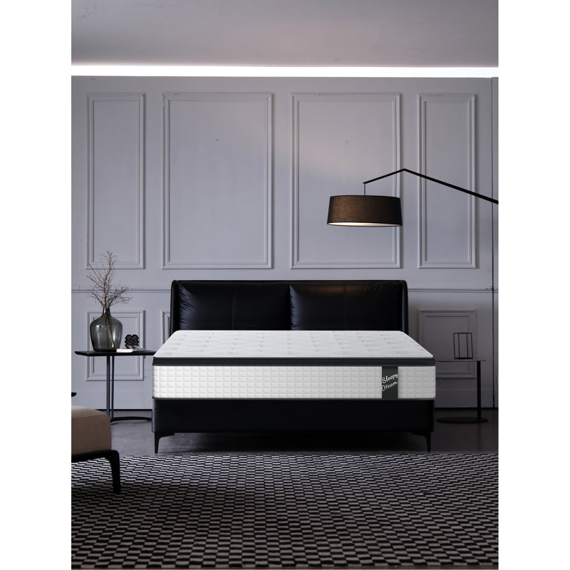 Matelas hybride à ressorts ensachés 12 pouces Oeko-Tex100