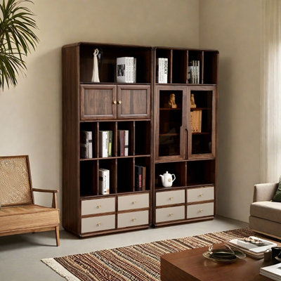 Bibliothèque de rangement minimaliste de style italien