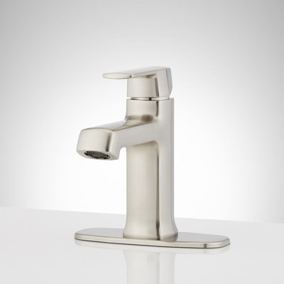 Sefina Single-Hole Bathroom Faucet - Chrome