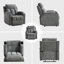 3-Position Adjustable Manual Recliner with Cup Holders-921754426
