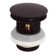 Integrated Overflow Drain 1-1/2 in. NPSM Coarse Thread Tip-Toe Mechanism with ABS Adapter