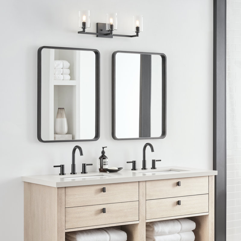 Signe 3 - Light Dimmable Vanity Light, Midnight Black