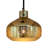 16"H Sorrento Teardrop Hand Finished 1-Light Metal Pendant
