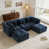 Blue -3Seat+2Ottman est en rupture de stock
