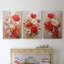 Floral Study Series CIX - Ensemble de toiles tendues avec châssis Premium - Prêt à être accroché-1934297652