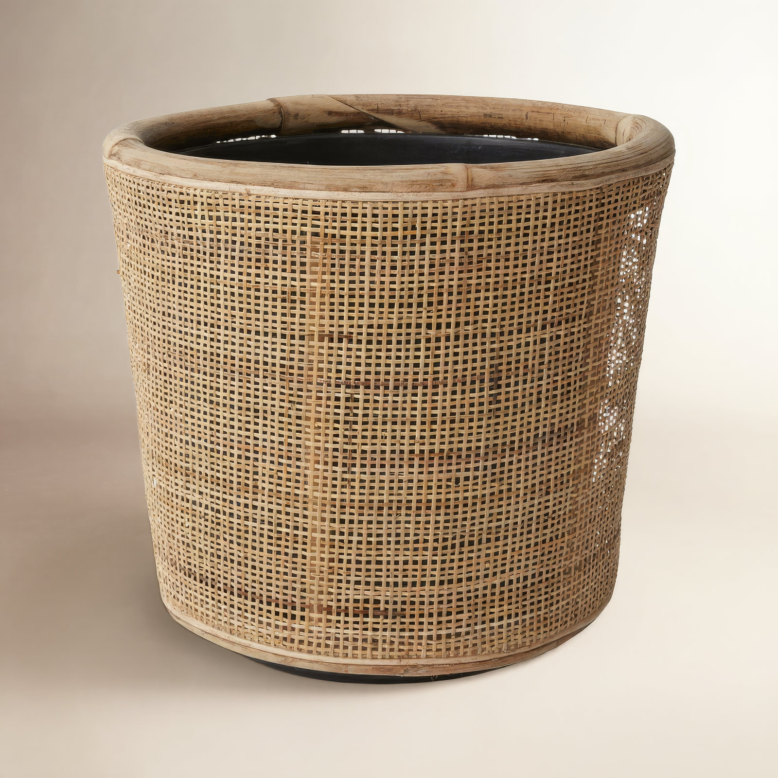 17" Cachepot, 13.75" H x 14.75" W x 14.75" D