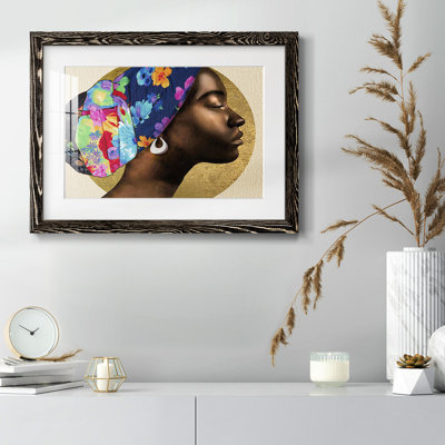 " Golden Lady I " Painting Print