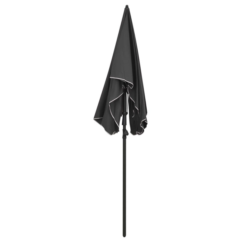 Parasol de plage 51,18 "x 78,74", Anthracite