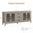 Mid Century Modern Sideboard Buffet Cabinet with Storage, 63" TV Console Media Cabinet with 3 Drawers, 2 Glass Doors, Adjustable Shelves, Accent Entertainment Center for Living Room-654161641