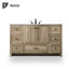 Meuble-lavabo simple avec plateau en marbre Soma-283359746