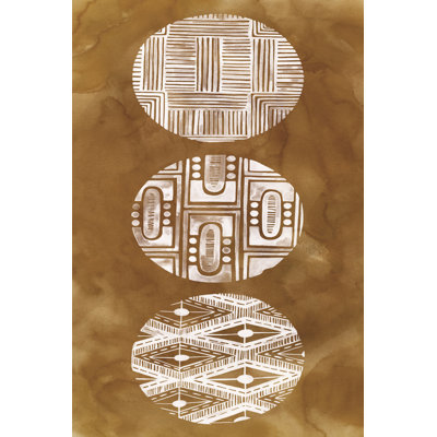Tribal Pattern II by Grace Popp - Wrapped Canvas Painting