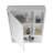 Jensen 24'' W 30'' H Surface Framed Medicine Cabinet Mirror 4 Fixed-970674400-970668264