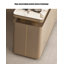 Bureau d'ordinateur en L en pierre frittée Luxury-763860215