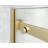55'' - 59" W x 60'' H Sliding Frameless Tub Door-88366741