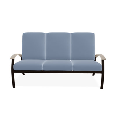 Askar 71.5 " W Patio Sofa with Cushions