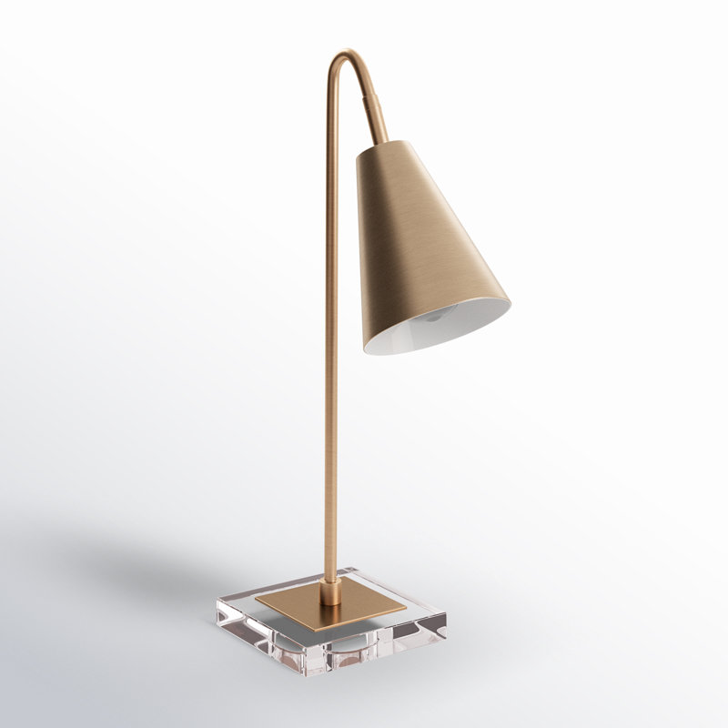 Lampe en laiton antique 21 po Brillion