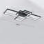 Raffa 3-Light Neutral Style Rectangular LED Semi Flush Mount Ceiling Light-1790519423-1819785639