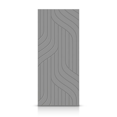 Porte standard à panneaux en bois