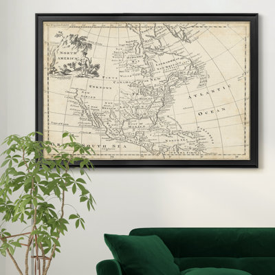 " Map Of North America "