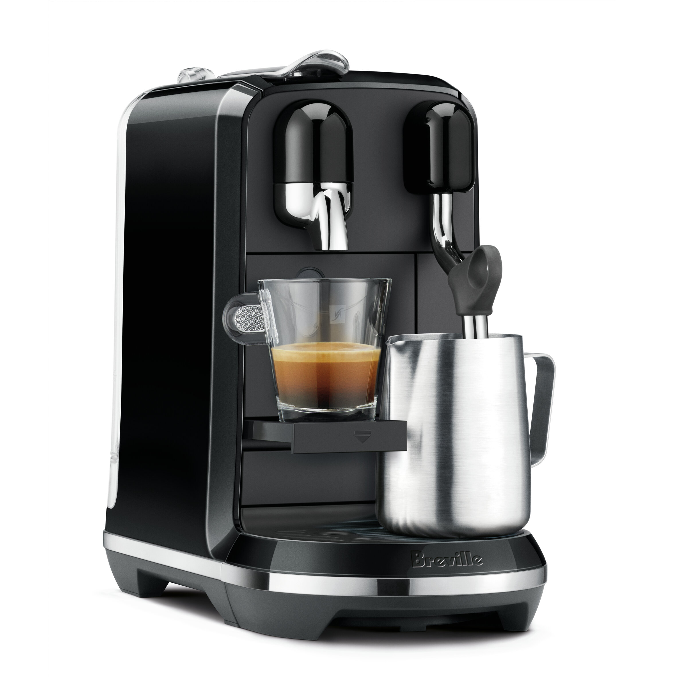 Nespresso Breville Automatic Coffee & Espresso Maker & Reviews