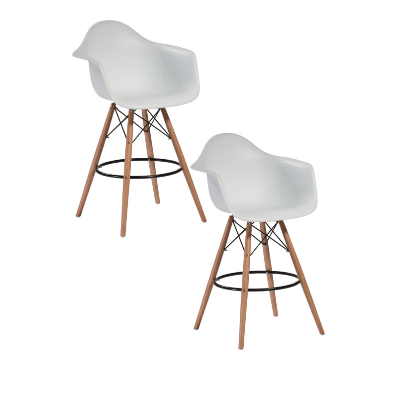 Tabouret d'appoint Paphea Home Daphney Mid-Century