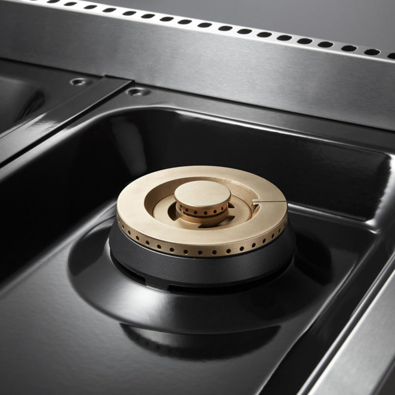 Plaque de cuisson professionnelle au gaz 48 po avec 6 brûleurs