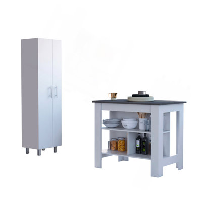 Versatile 2-Piece Kitchen Set With Ample Space And Stylish Appeal