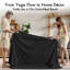  Chaise de yoga 2 en 1 pliable avec housse amovible lavable, méridienne ergonomique et banc de lit pour Home Studio-1954042727