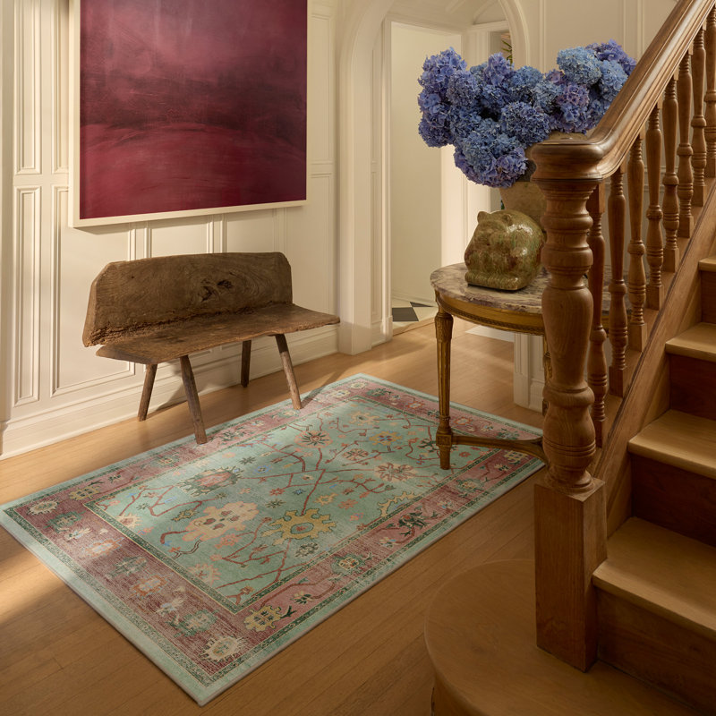 Système de tapis et de coussins lavables 2 pièces Jemima, Rectangulaire 3 pi x 5 pi