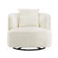 Fauteuil d'appoint pivotant de 32,3 po Darna-1505786934