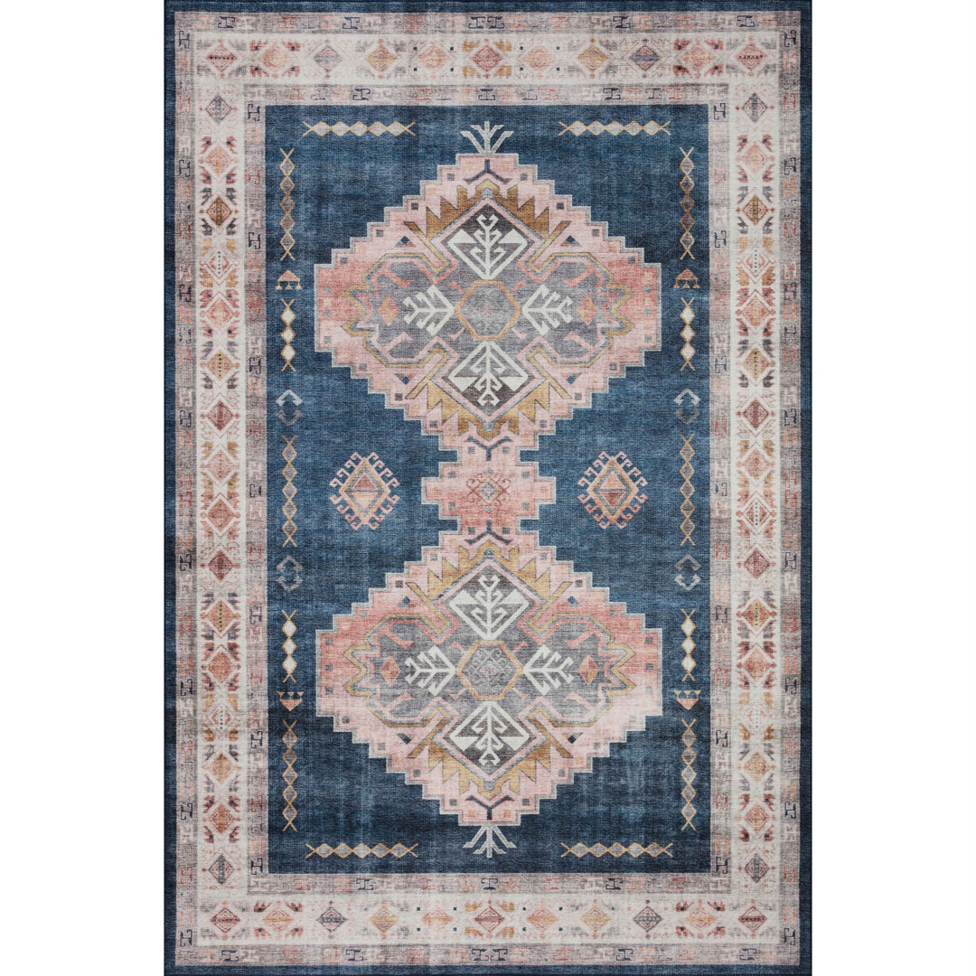 Jujhar Oriental Indoor Rug Bungalow Rose Rug