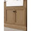 Meuble-lavabo simple 60 po avec lavabo rectangulaire blanc Maxbano Farmhouse-108920219