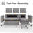 81" Sectional Sleeper Sofa, Pull Out Couch Bed With Storage, 2 In 1 L-Shaped Sofa Bed With Storage Chaise For Living Room, Apartment, Small Space-629757552