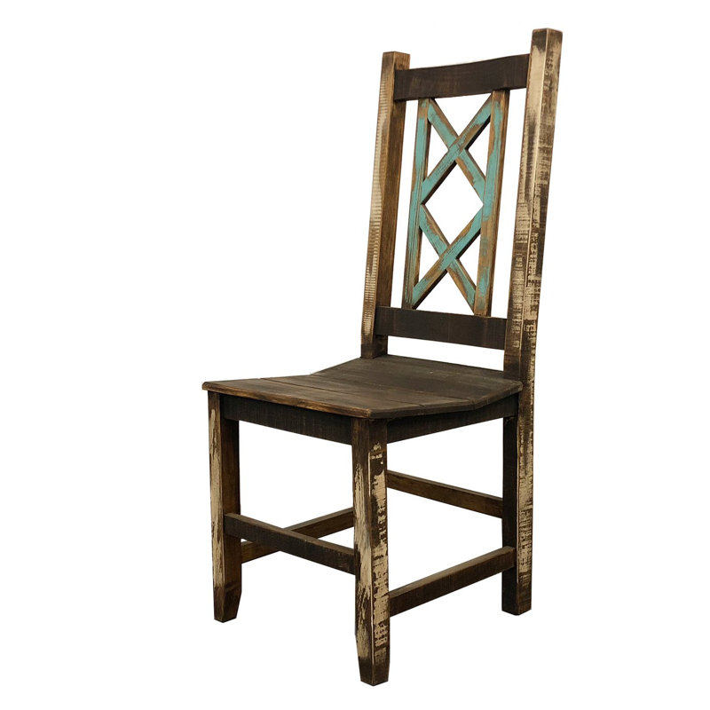 Chaise en bois massif Freelon